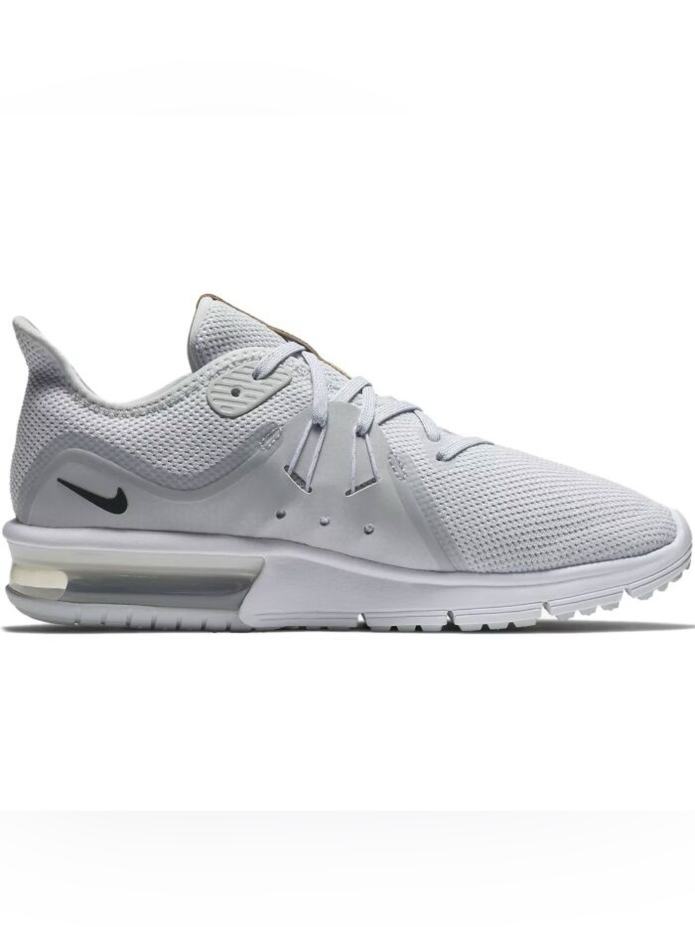 NIKE AIR MAX SEQUENT 3 Women’s Grey-White Leisure Sneakers US 9